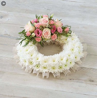 Traditional Pink Wreath