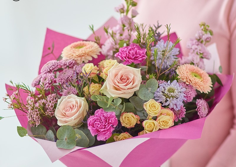 Mother's Day Pastel Hand Tied