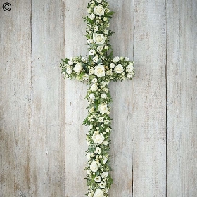 White and Green Cross