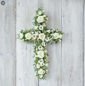 White and Green Cross